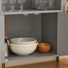 SoBuy | Küchenschrank | Sideboard | Flurschrank | Kommode | FSB82-HG