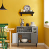 SoBuy | Küchenschrank | Sideboard | Flurschrank | Kommode | FSB82-HG