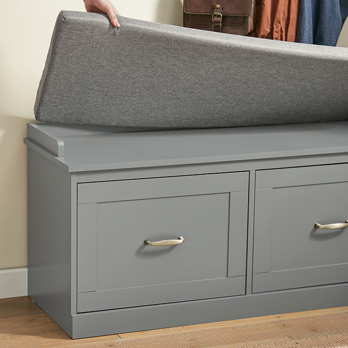 SoBuy | Garderobenbank | Sitzbank | Schuhregal | Schuhbank | FSR131-HG