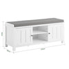 Sobuy | Cloakroom Bench | Sázka lavice | Boty Bench White | FSR35-W