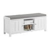 Sobuy | Cloakroom Bench | Sázka lavice | Boty Bench White | FSR35-W