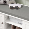 Sobuy | Cloakroom Bench | Sázka lavice | Boty Bench White | FSR35-W