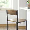Sobuy | Bar Chair 2 Set | Tresen Stolička | Výška sedadla 67 cm | Kov | FST53-XLX2