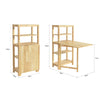 SoBuy | Klappbarer Esszimmertisch | Küchentisch | Holztisch | FWT70-N
