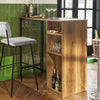 Sobuy | Bartisch | Stojící stůl | Kuchyňský stůl | Jídelní stůl průmyslový design | FWT97-PF