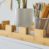 SoBuy | Kinderregal mit Tafel | Aufbewahrungsschrank | Kinderzimmer | KMB43-W