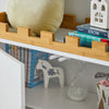 SoBuy | Kinderregal | Aufbewahrungsschrank | Kinderzimmer | KMB44-W