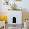 SoBuy | Kinderregal | Aufbewahrungsschrank | Kinderzimmer | KMB44-W