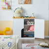 SoBuy | Kinderregal | Aufbewahrungsschrank | Kinderzimmer | KMB44-W