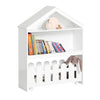 SoBuy | Kinderregal | 2-teilig Aufbewahrungsregal für Kinder | Bücherregal | KMB52-W