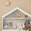 SoBuy | Kinderregal | 2-teilig Aufbewahrungsregal für Kinder | Bücherregal | KMB52-W