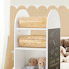 SoBuy | Kinderregal | Kinder Drehregal | Aufbewahrungsregal für Kinder | KMB64-W