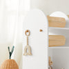 SoBuy | Kinderregal | Kinder Drehregal | Aufbewahrungsregal für Kinder | KMB64-W