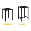 SoBuy | Bartisch | Stehtisch | Küchentisch | Gartentisch | OGT38-SCH