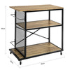 SoBuy | Servierwagen | Beistellwagen | Rollwagen | Industrie-Design | SVW05-N