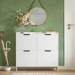 Entdecken Sie das perfekte Upgrade für Ihren Eingangsbereich: SoBuy Klapptür-Schuhschränke