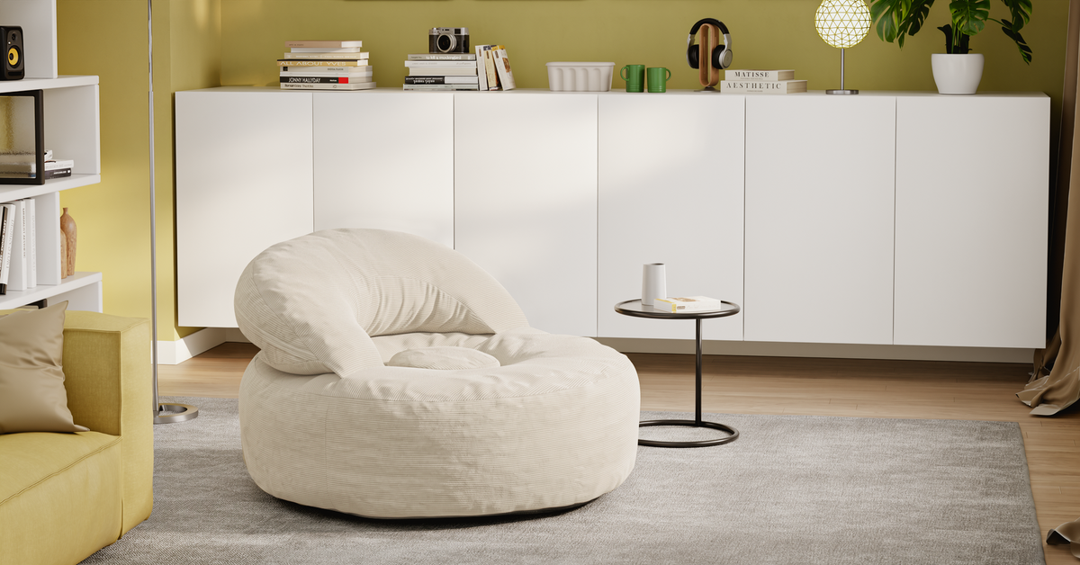 Neu bei SoBuy: Der FST100 Cord Sessel mit Hocker – Dein neuer Lieblingsplatz zum Entspannen
