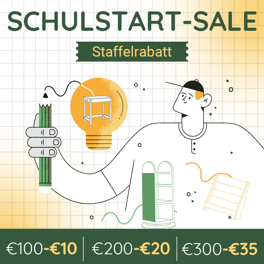 Zurück in die Schule 2025 - Mehr kaufen, mehr sparen 100-10/200-20/300-35