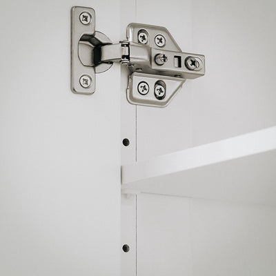 SoBuy | Badkommode | Badschrank | Badmöbel | Sideboard | Flurschrank | Weiß | BZR121-W