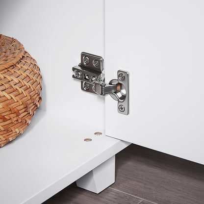 SoBuy | Waschbeckenunterschrank | Badezimmerschrank | Waschtisch Unterschrank | BZR148-W