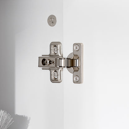 SoBuy | Hochschrank | Badschrank mit Wäschesack | Weiß | BZR150-W