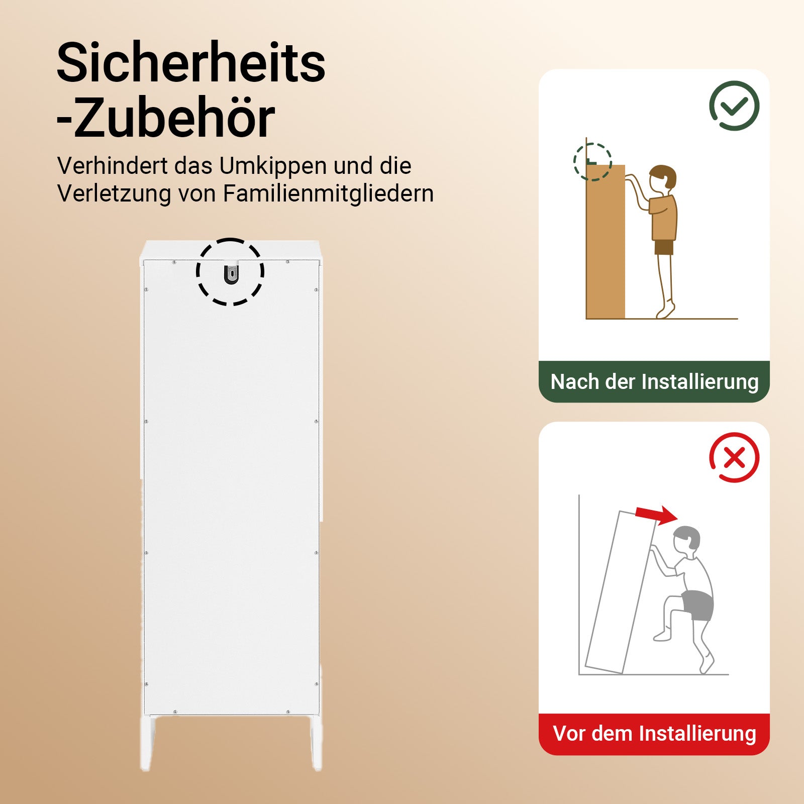 Vorverkauf | SoBuy | Wäscheschrank mit Wäschesack | Wäschesammler | Wäschekorb Weiß | BZR154-W