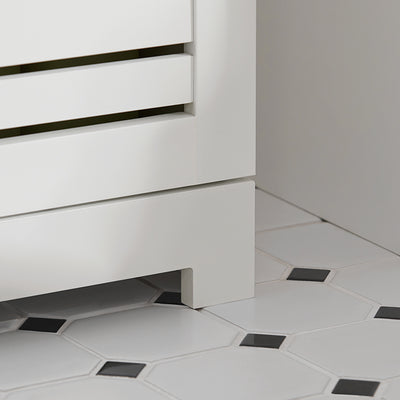 SoBuy | Badkommode | Badzimmerschrank | Sideboard Weiß | BZR41-W