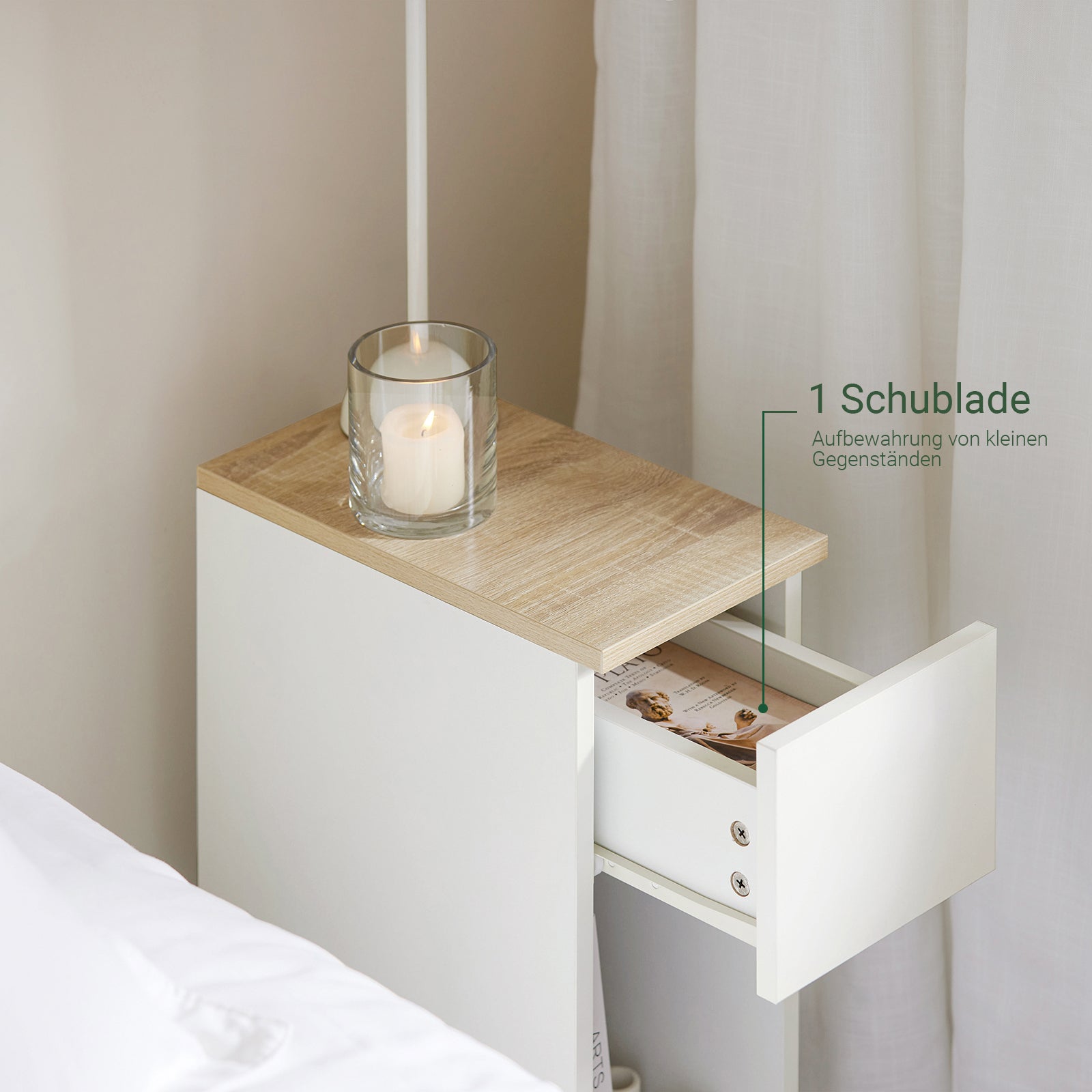 sobuy-nachttisch-schmal-schublade-20cm