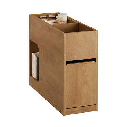 SoBuy | Nachttisch | Beistelltisch | Sofatisch | Schrank für Büro Natur | FBT158-N