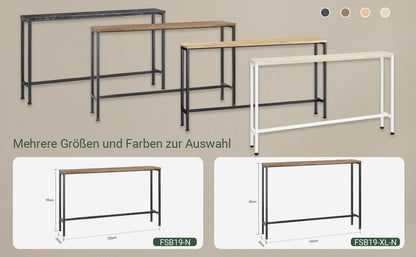 SoBuy | Konsolentisch | Flurtisch | Dekotisch | Sideboard | Beistelltisch 20cm | FSB19