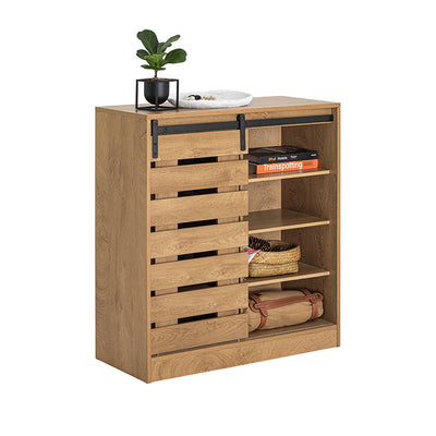 Vorverkauf | SoBuy | Sideboard Schiebetür | Kommode | Schuhschrank | Flurschrank | FSB65-N
