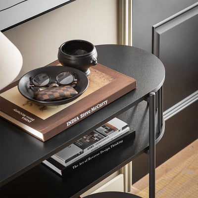 Vorverkauf | SoBuy | Konsolentisch | Flurtisch | Sideboard schmaler | Sofatisch | Dekotisch Schwarz | FSB90-SCH