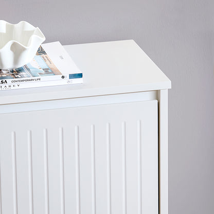 SoBuy | Schuhkipper mit 3 Klappen | Schuhschrank | Schuhregal | Weiß | FSR165-H-W