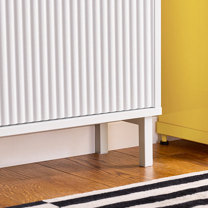 SoBuy | Schuhkipper schmal mit 2 Klappen | Weiß | FSR177-W