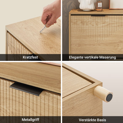 SoBuy schuhschrank schmal 24cm breit Farbe Holz Maße 100x24x83cm FSR214-N