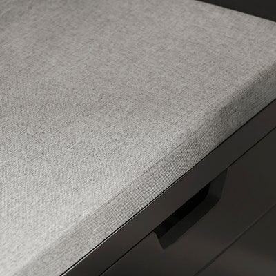 Vorverkauf | SoBuy | Sitzkommode | Sitzbank mit Sitzfläche | Schuhtruhe | Schwarz | FSR63-II-SCH