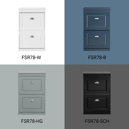 SoBuy | Schuhkipper | Schuhschrank mit 2 Klappen | Schuhkommode Hellgrau | FSR78-HG