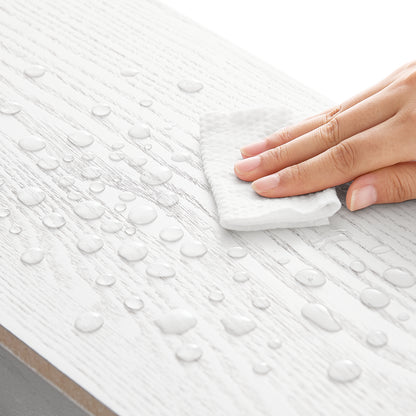 SoBuy | Schuhkipper | Schuhschrank mit 4 Klappen | Schuhkommode Weiß Vintage | FSR79-WG