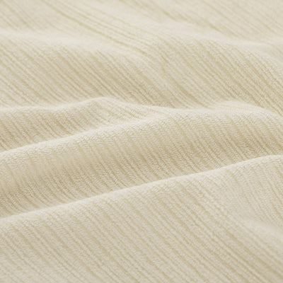 SoBuy | Sofa | Sessel mit Hocker Relax-Sessel beige | Cream White | 59×74×78 cm | FST99-MI