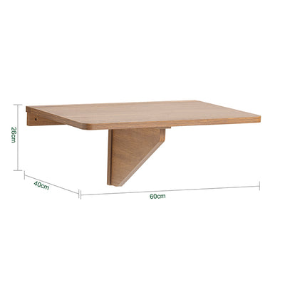 SoBuy | Wandklapptisch | Küchentisch | Schreibtisch | Kindermöbel | Vintage | FWT03-PF