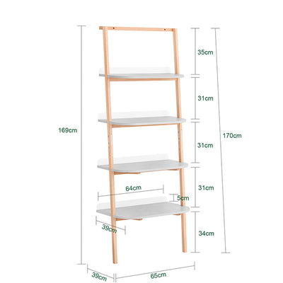 SoBuy | Leiterregal | Treppenregal | Aufbewahrungsregal | Blumentreppe | HSTR02-HG