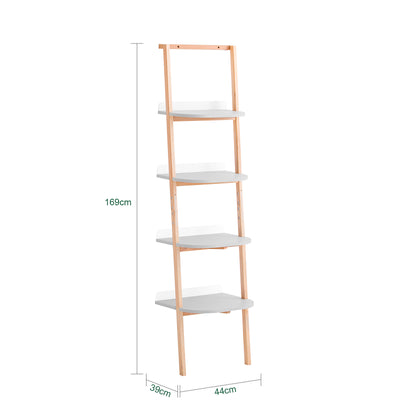 SoBuy | Leiterregal | Treppenregal | Aufbewahrungsregal | Blumentreppe | HSTR02-K-HG