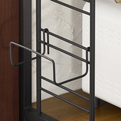 SoBuy | Mikrowellenregal | Mikrowellenhalter | Küchenregal | KCR08-PF