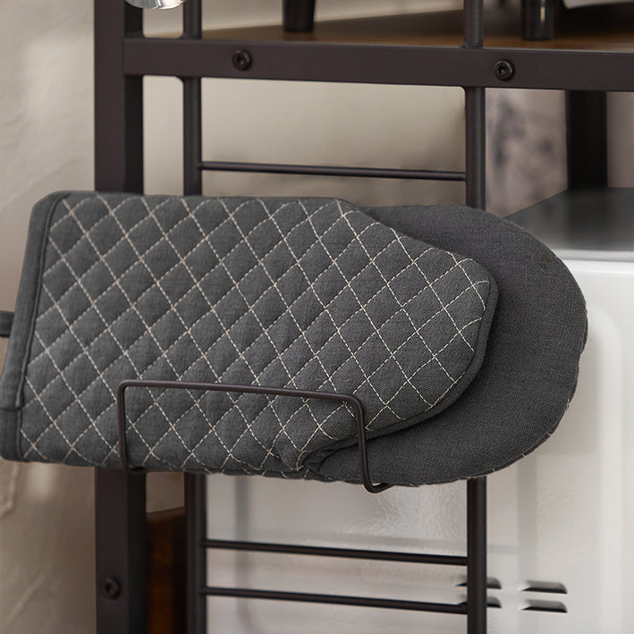 SoBuy | Mikrowellenregal | Mikrowellenhalter | Küchenregal | KCR08-PF