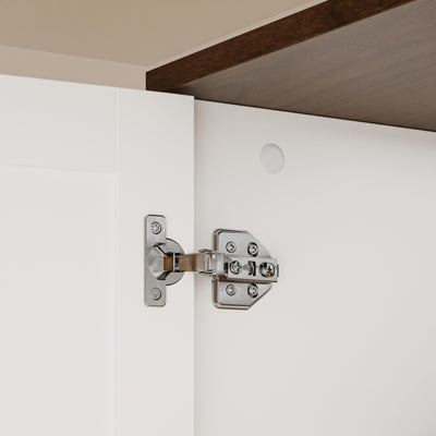 SoBuy | Kleiderständer | Kleiderschrank Weiß Schmal (70cm) Drehtürenschrank mit 3 | White | KSB04-W