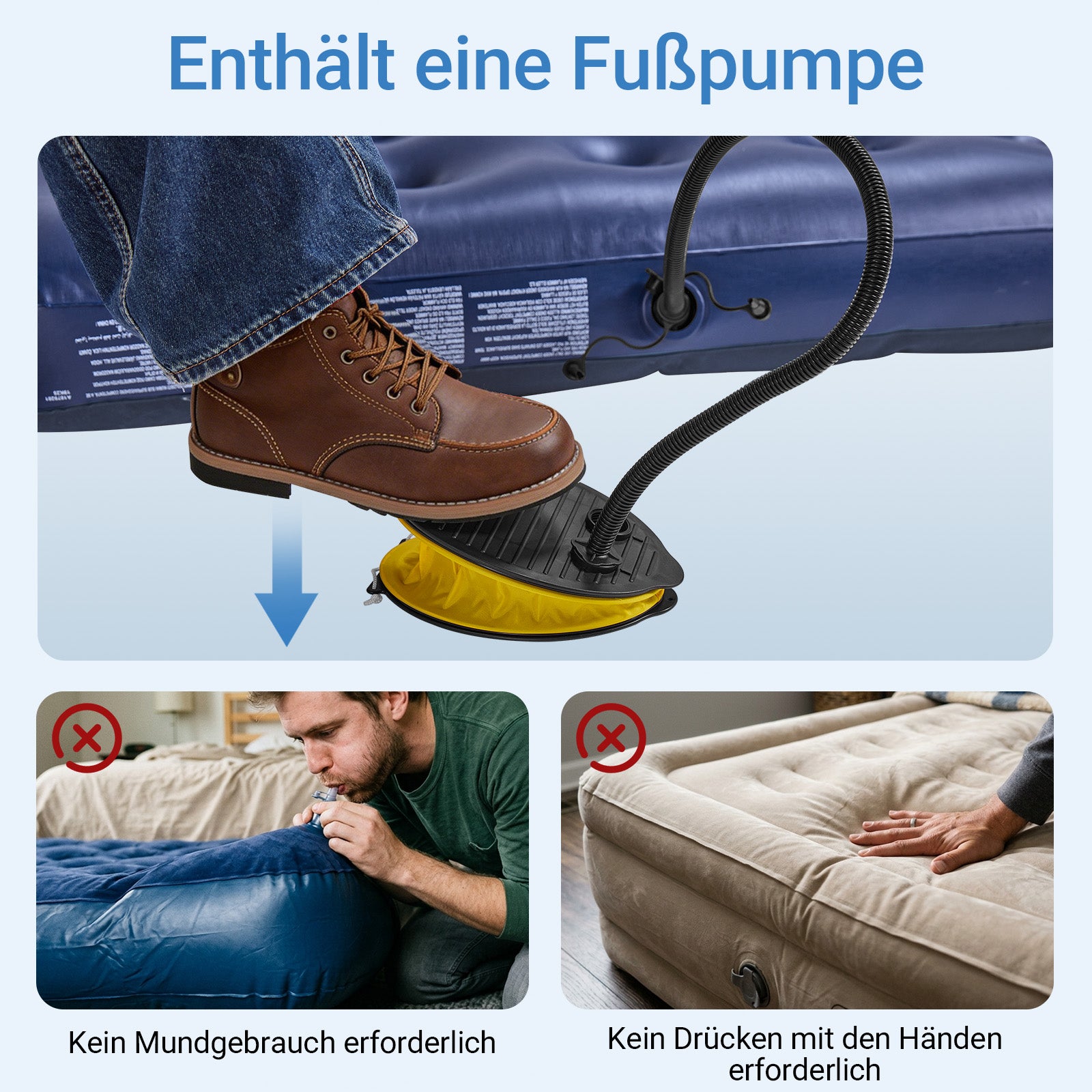 SoBuy | Feldbett 2 Person Grün 191x22x137 cm für Campingzelt Outdoor | OGS32-II-L-GR-P01