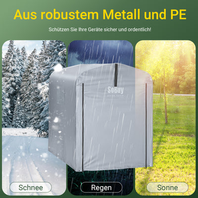 Vorverkauf | SoBuy | Robustes Ersatzdach | für SoBuy KLS11 | 120x176x163cm | SDA11-SIL
