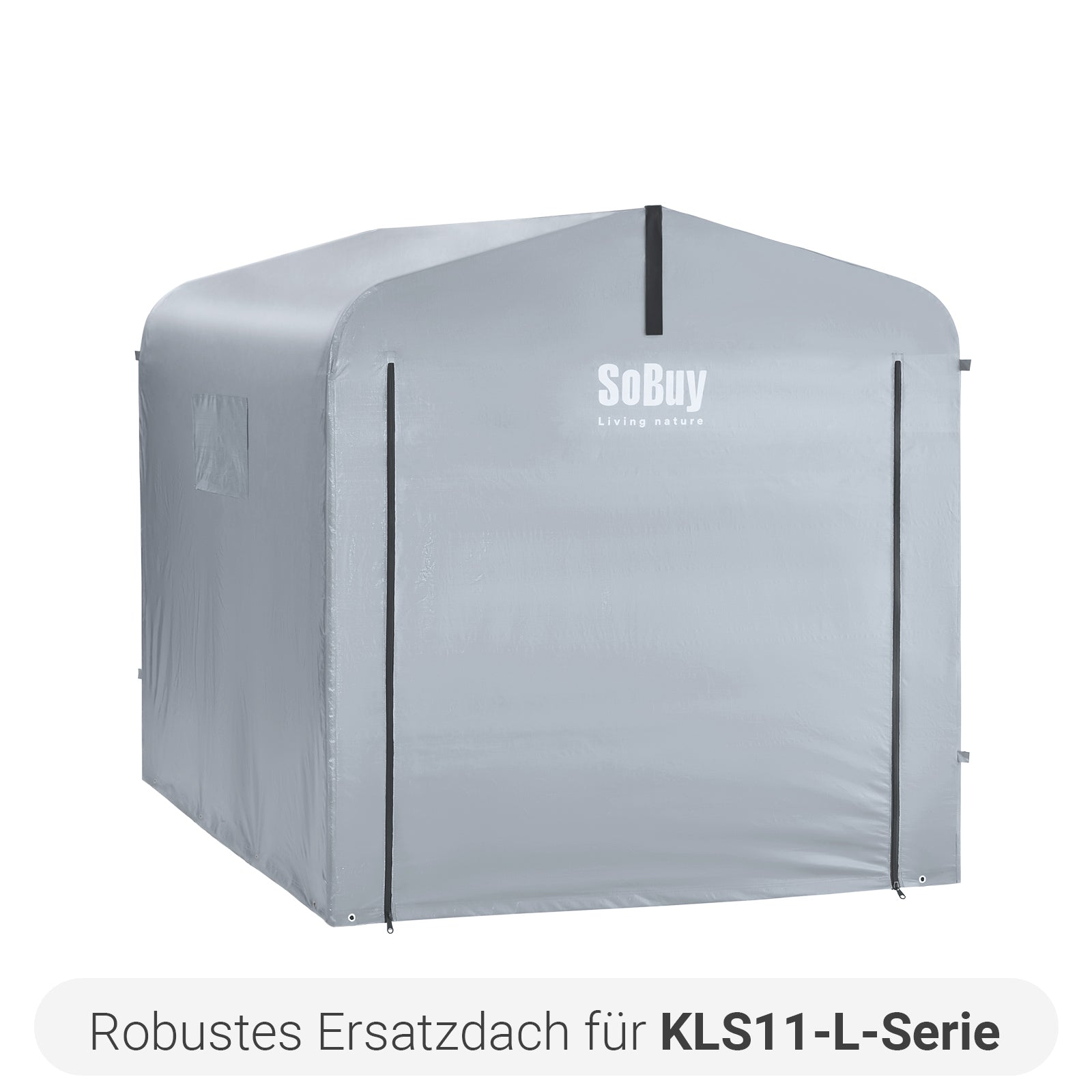 SoBuy | Robustes Ersatzdach | für SoBuy KLS11-L | 159x219x165cm | SDA12-SIL