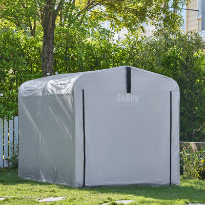 SoBuy | Robustes Ersatzdach | für SoBuy KLS11-L | 159x219x165cm | SDA12-SIL