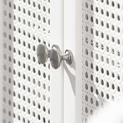 SoBuy | Waschbeckenunterschrank | Badezimmerschrank Weiß | Landhaus | BZR35-W